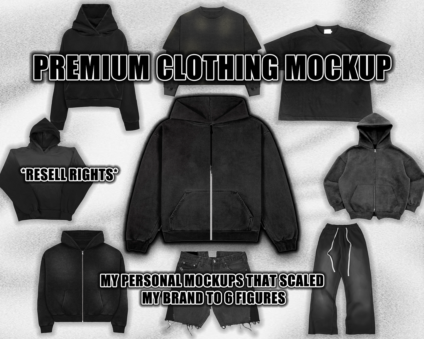Premium Clothing Brand Digital Mockups